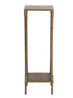 Clayre & Eef Bijzettafel 25*25*75 cm 50471