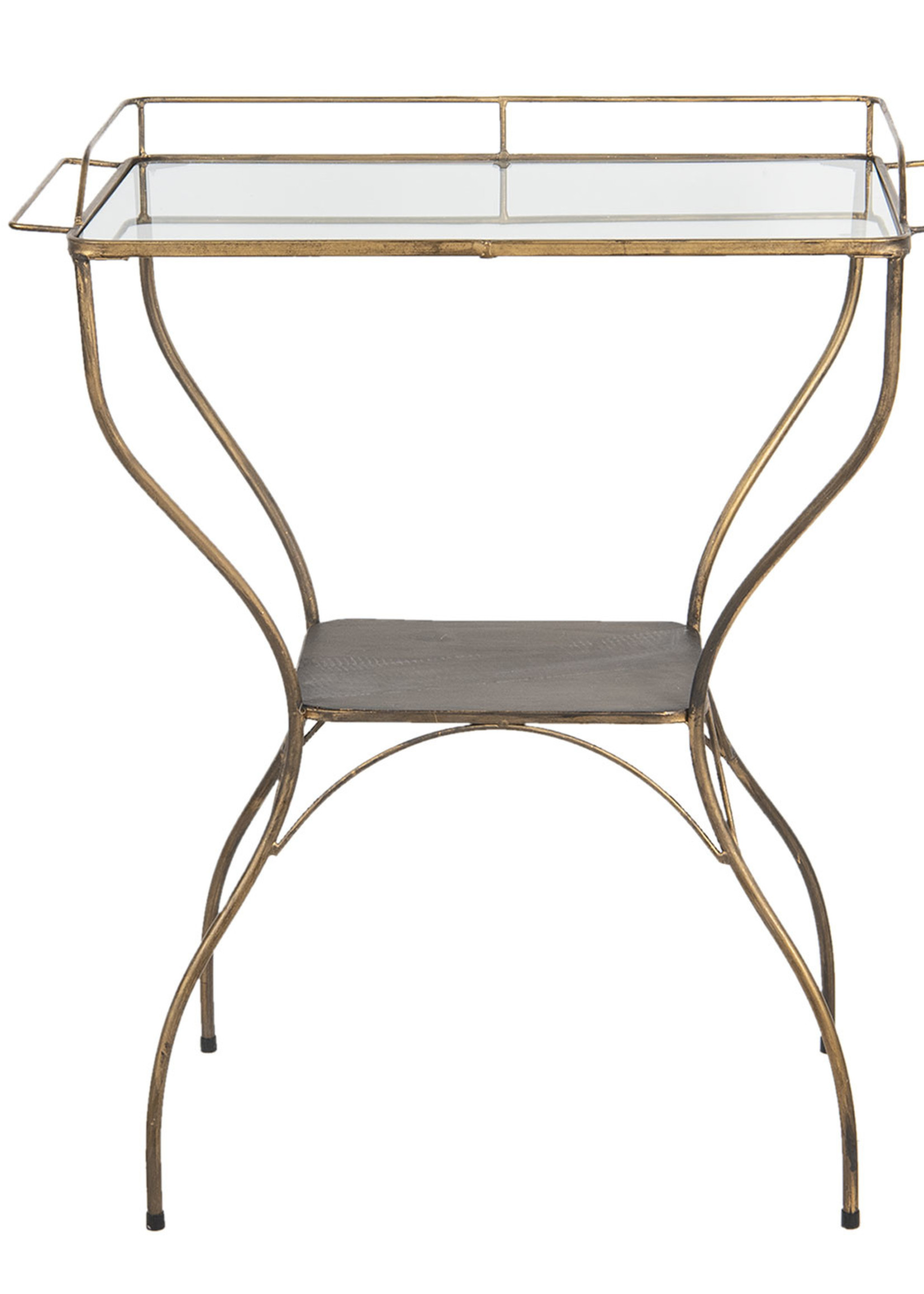 Clayre & Eef Bijzettafel 75*43*86 cm 50473