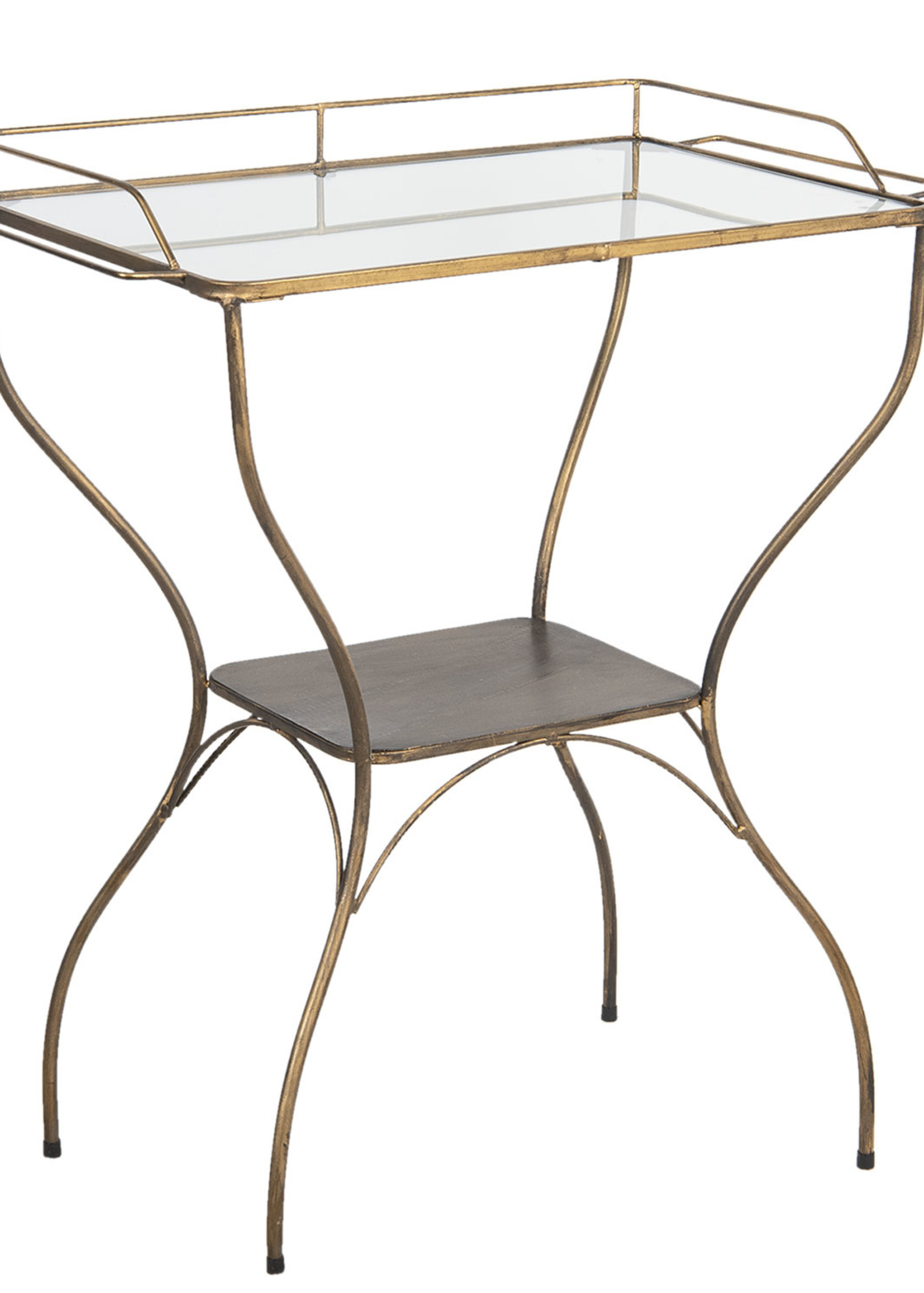 Clayre & Eef Table d’appoint 75*43*86 cm 50473