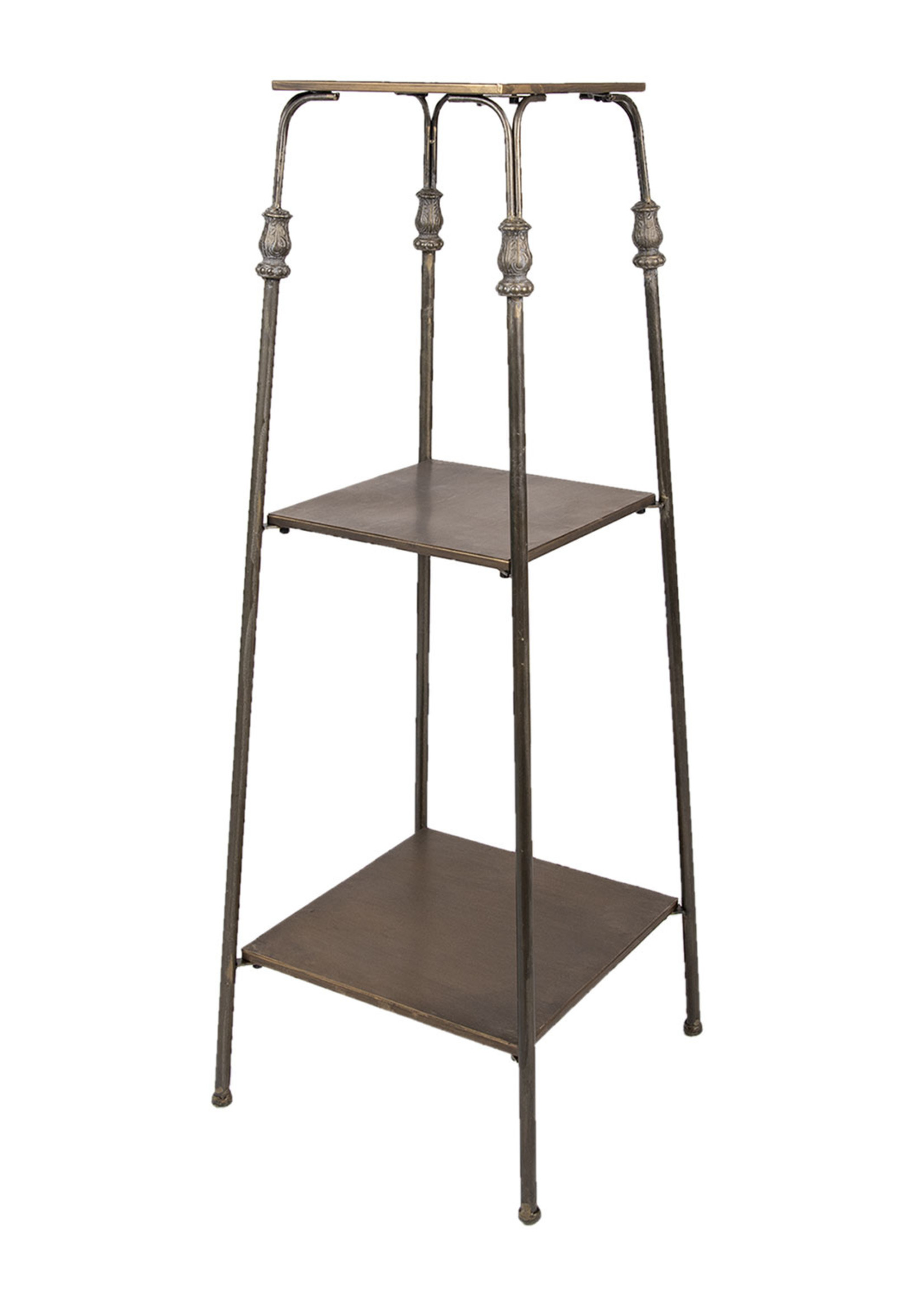 Clayre & Eef Table de plante 39*39*105 cm 50523