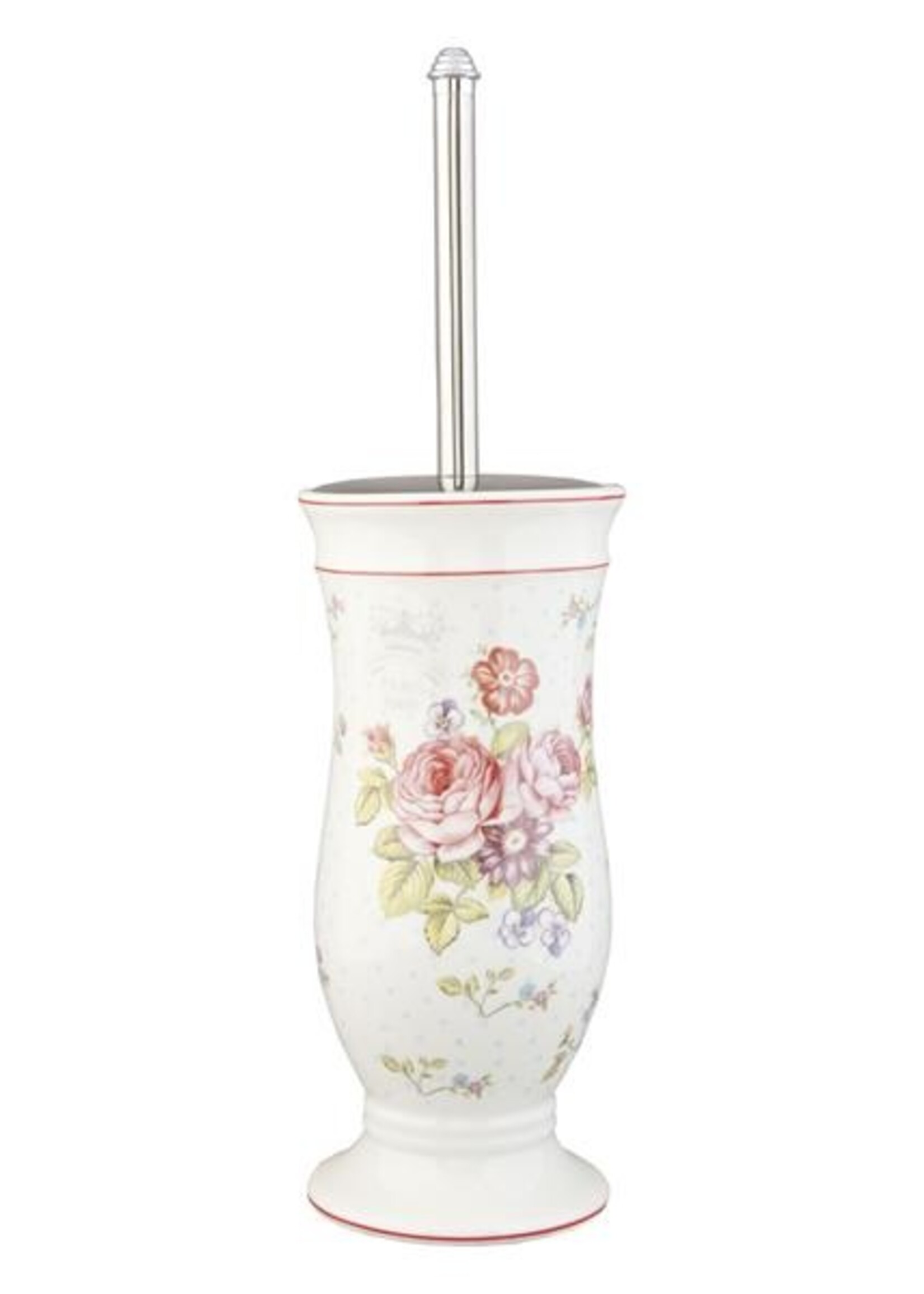 Clayre & Eef Toiletborstel houder Ø 12*26 cm 62821