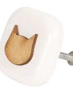 Clayre & Eef Deurknop 5*5*3 cm 64234