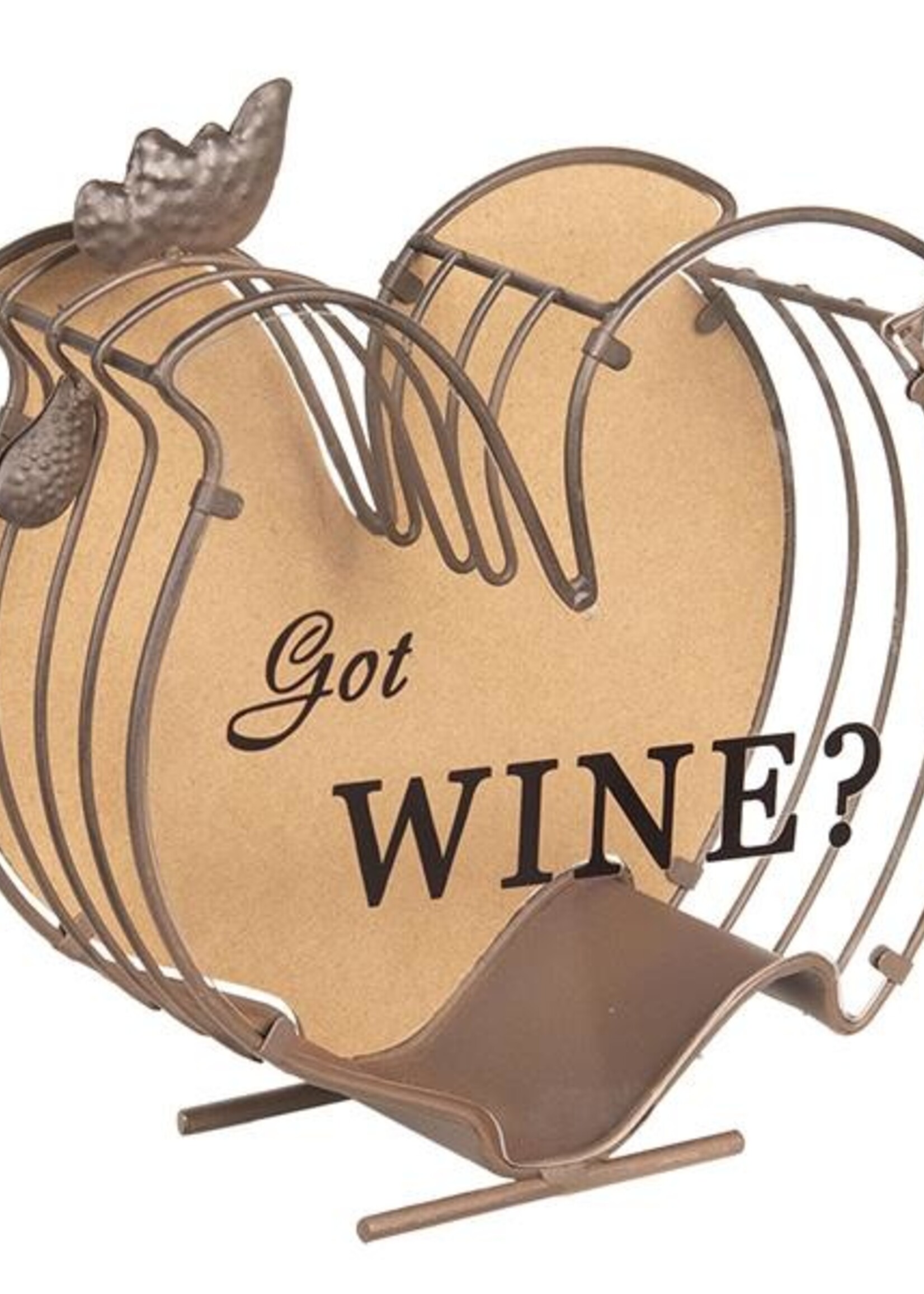 Clayre & Eef Porte bouchon vin 23*9*26 cm 64293