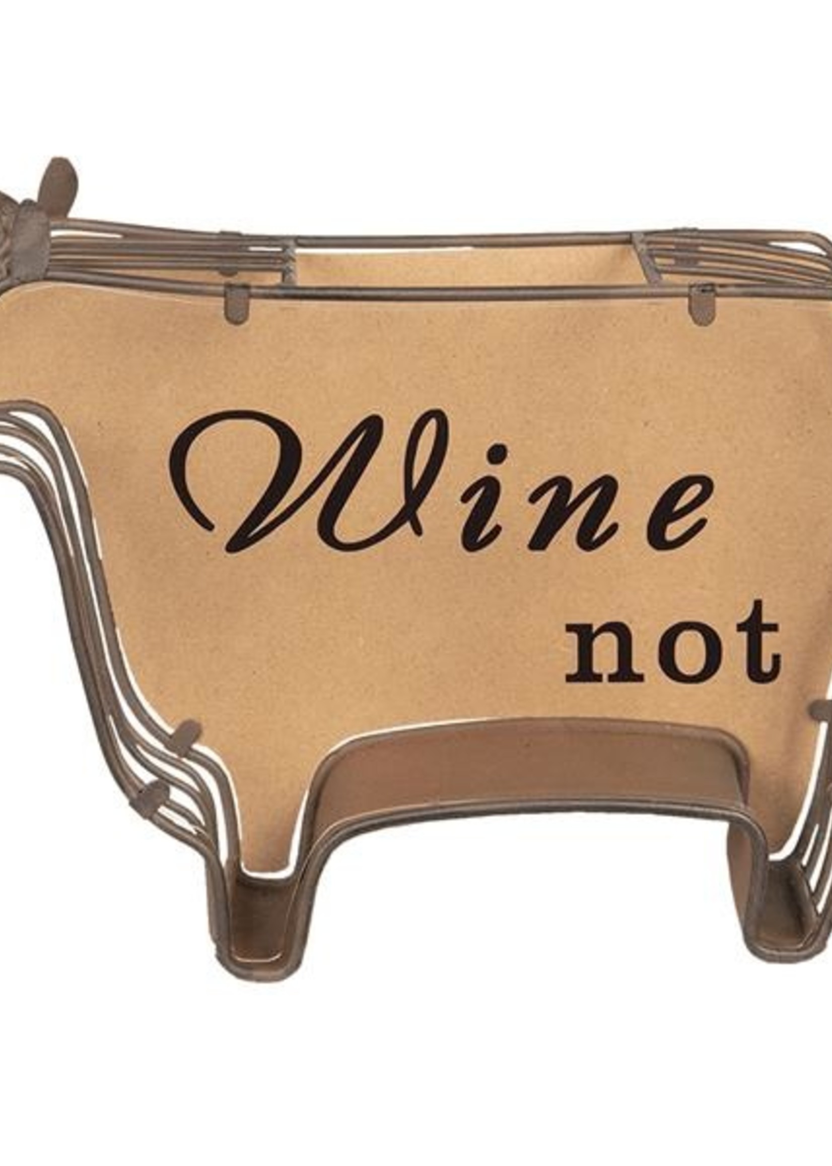 Clayre & Eef Wijnkurk houder 29*9*20 cm 64294