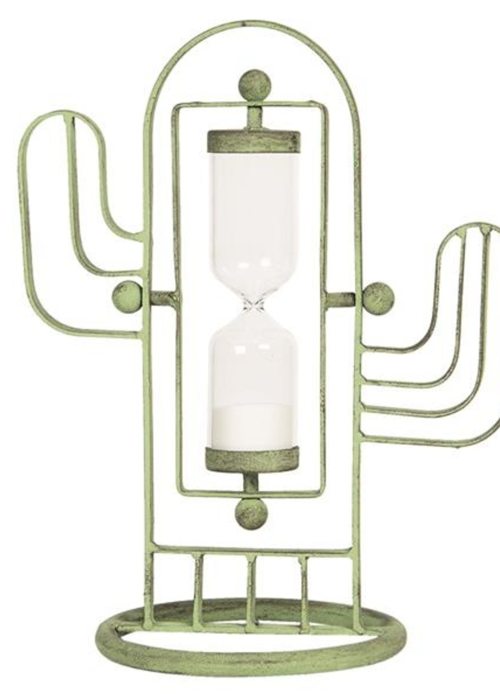 Clayre & Eef Sablier cactus 21*14*28 cm 64309