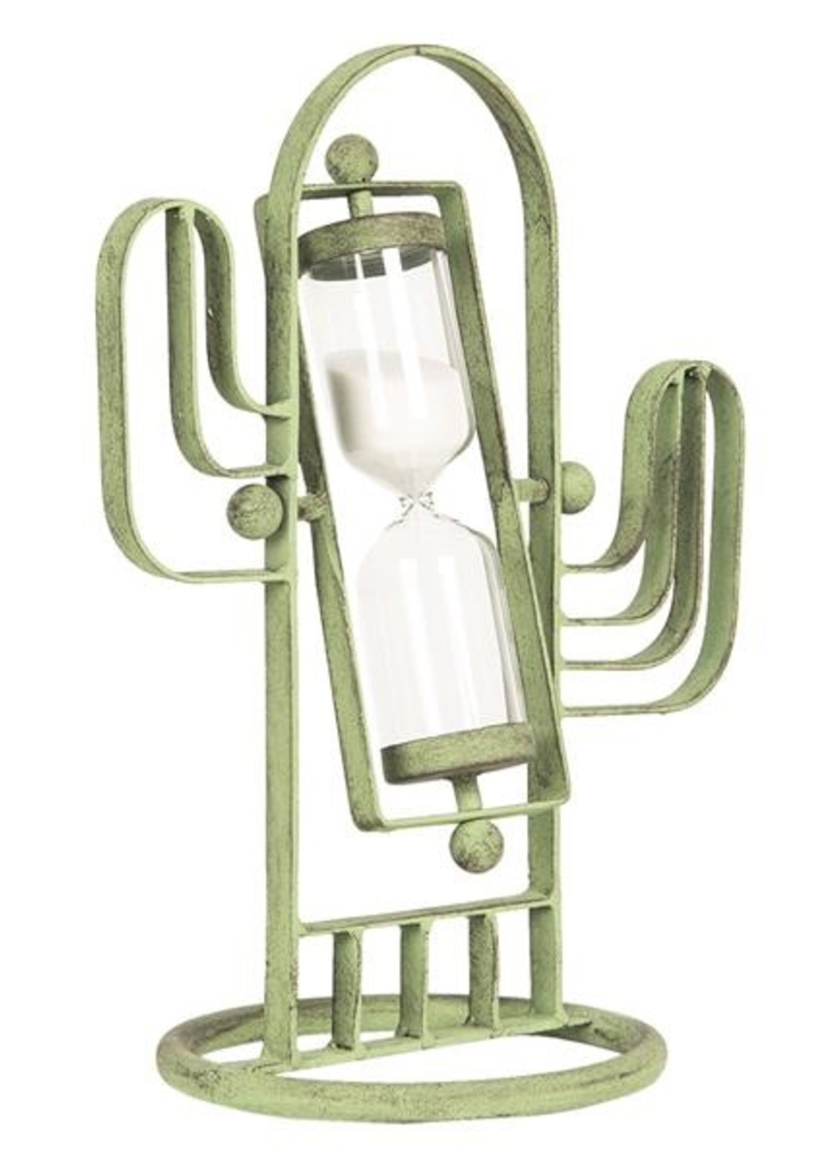 Clayre & Eef Zandloper cactus 21*14*28 cm 64309