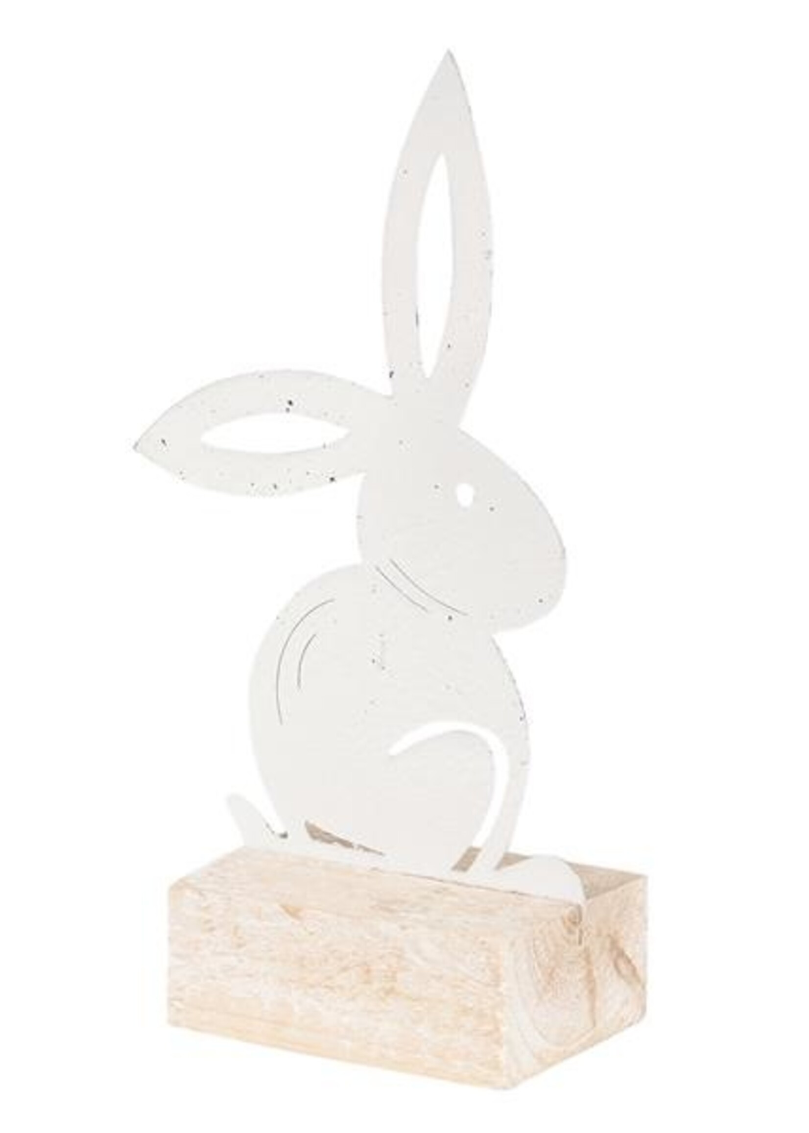 Clayre & Eef Decoratie konijn 14*8*25 cm 64320