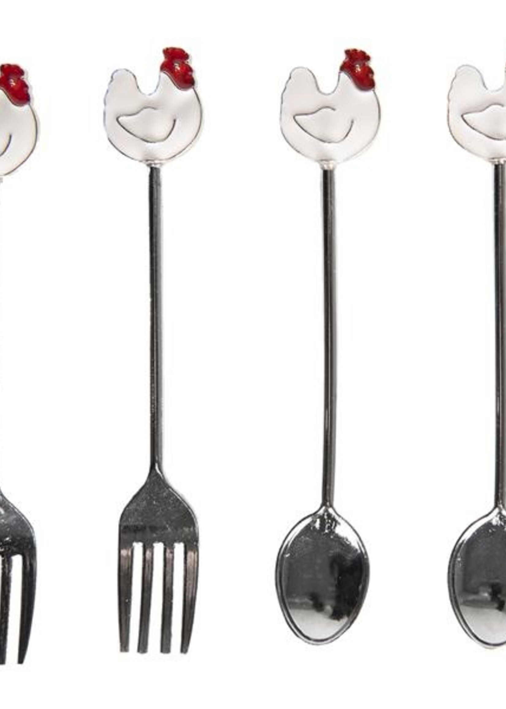 Clayre & Eef Dessert bestek 14*10*2 cm 64339