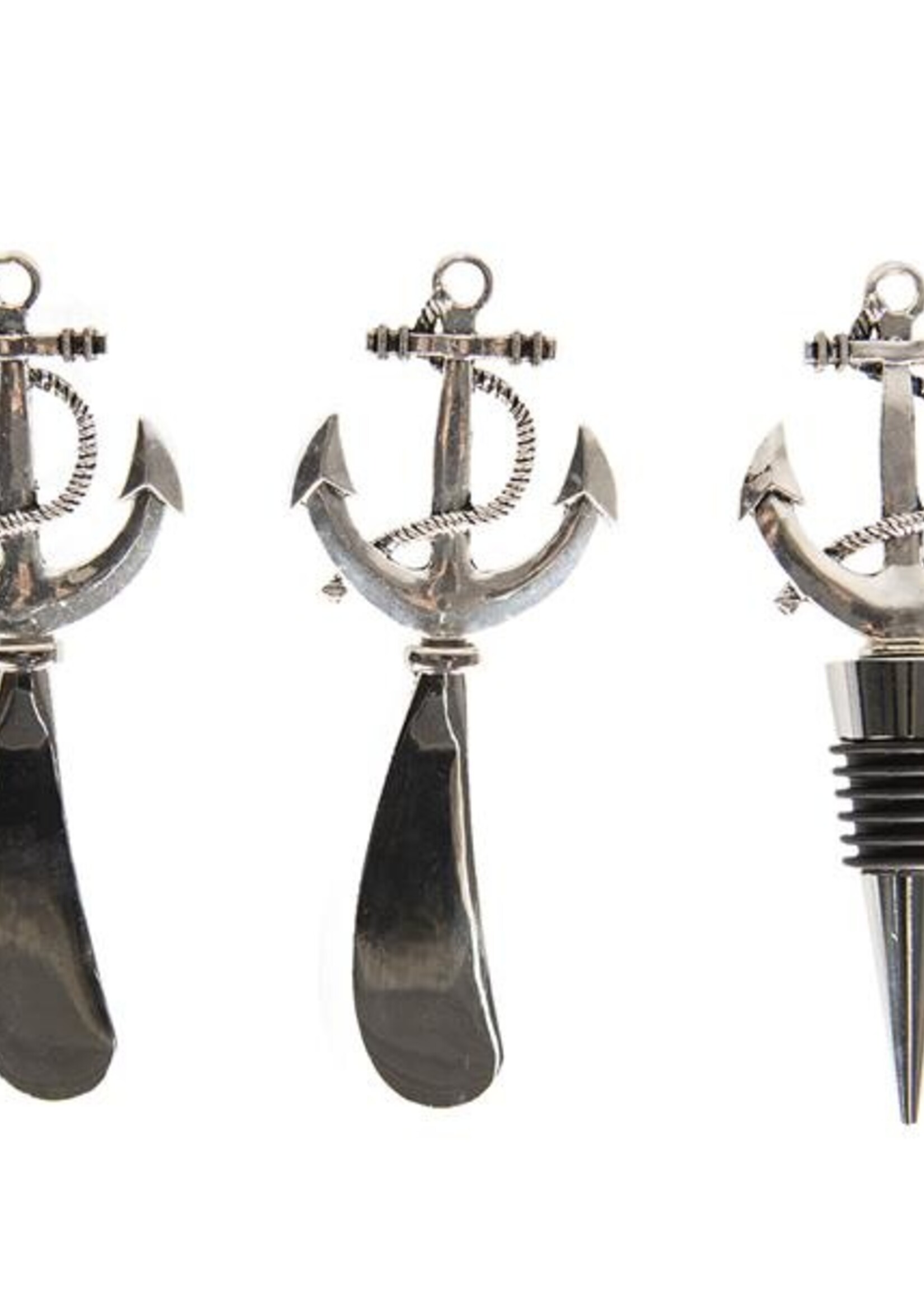 Clayre & Eef Flessenstop en kaasmesjes 17*16*4 cm 64349