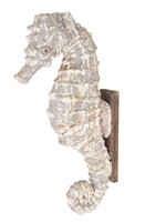 Clayre & Eef Décoration murale hippocampe 16*44*83 cm 64368