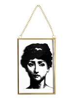Clayre & Eef Pendentif en verre 10*1*15 cm 64390