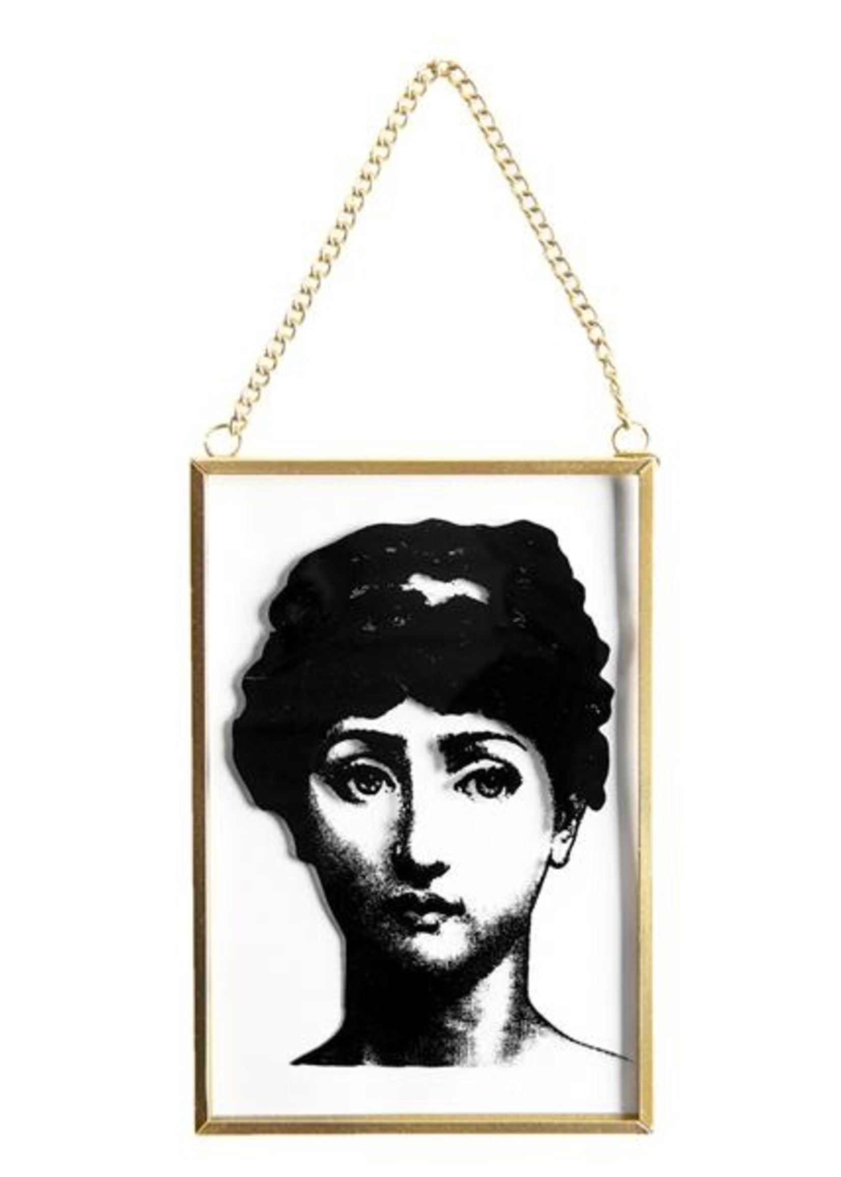 Clayre & Eef Hanger in glas 10*1*15 cm 64390