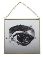 Clayre & Eef Pendentif en verre 20*1*20 cm 64391