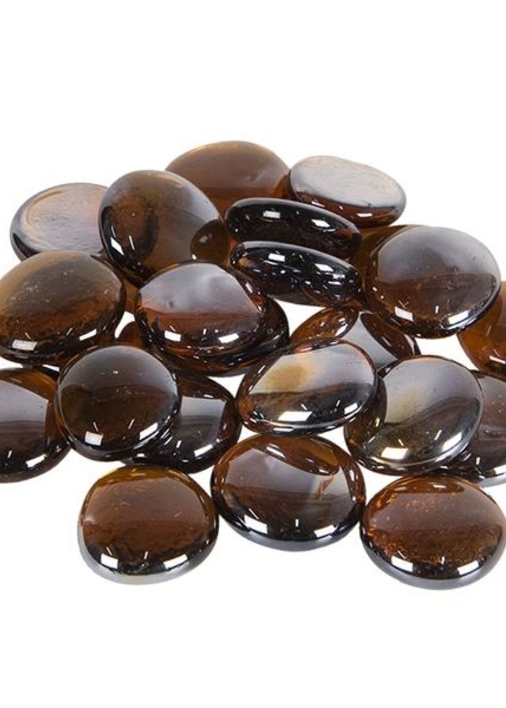 Clayre & Eef Billes de décoration brun 300 gr / 28-30 mm 64409