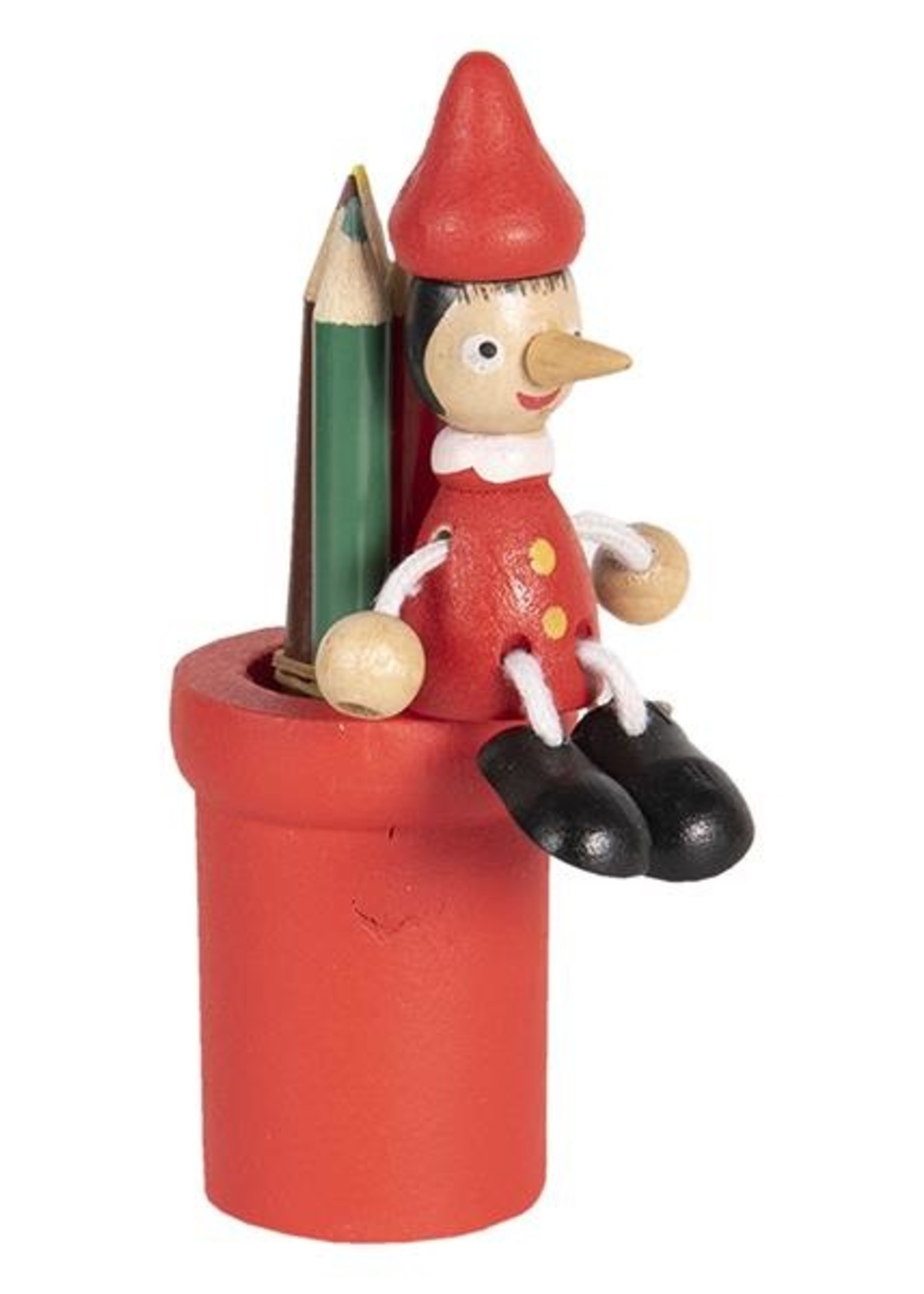 Clayre & Eef Porte crayon Pinocchio11 cm 64422