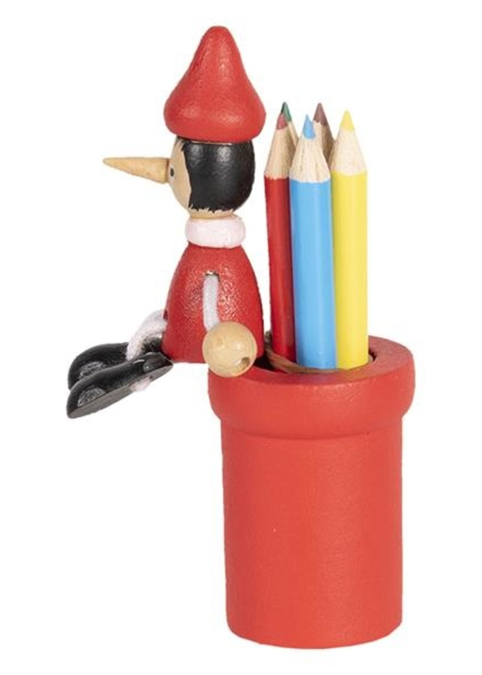 Clayre & Eef Porte crayon Pinocchio11 cm 64422