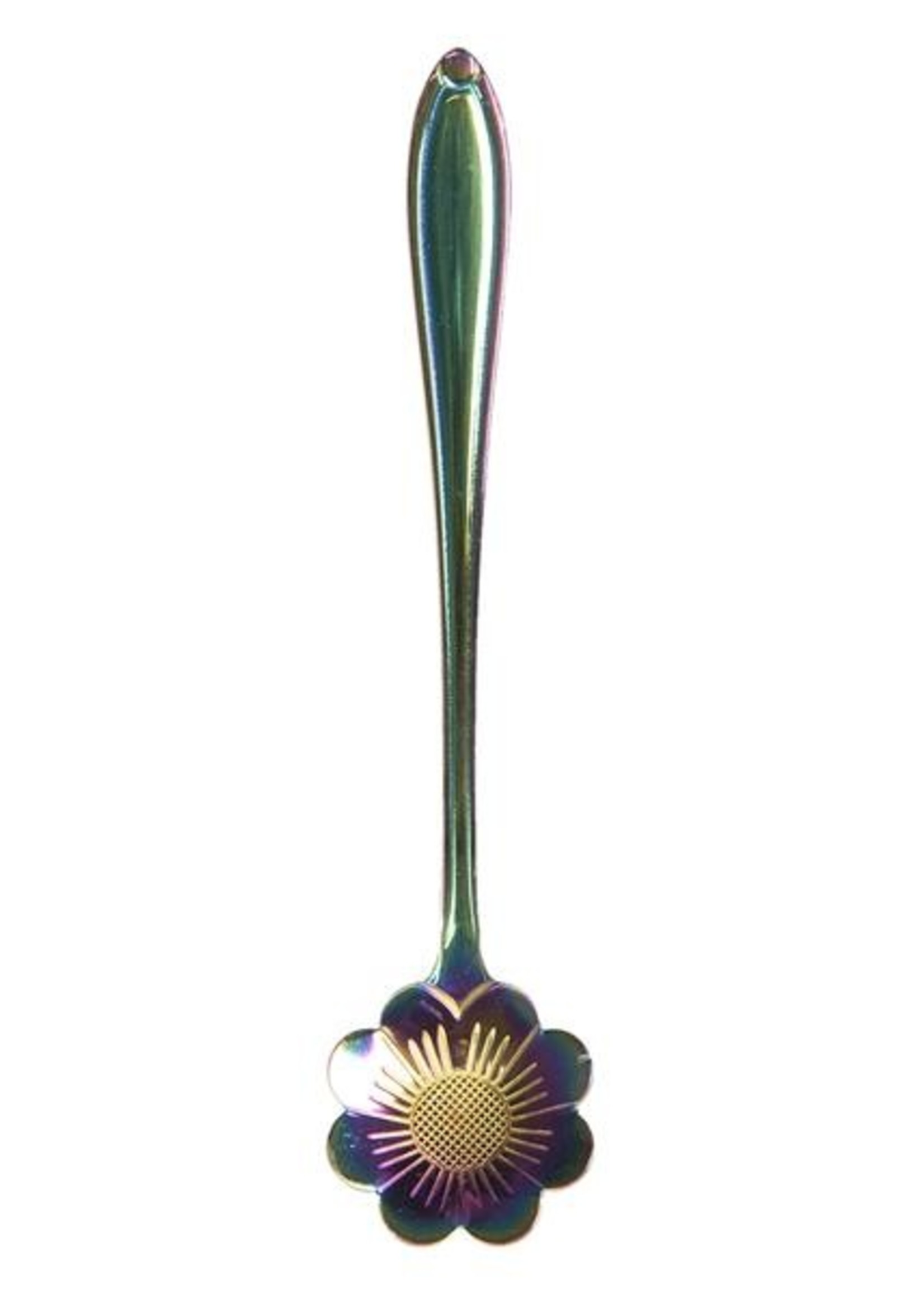 Clayre & Eef Cuillère fleur 3*12 cm 64452