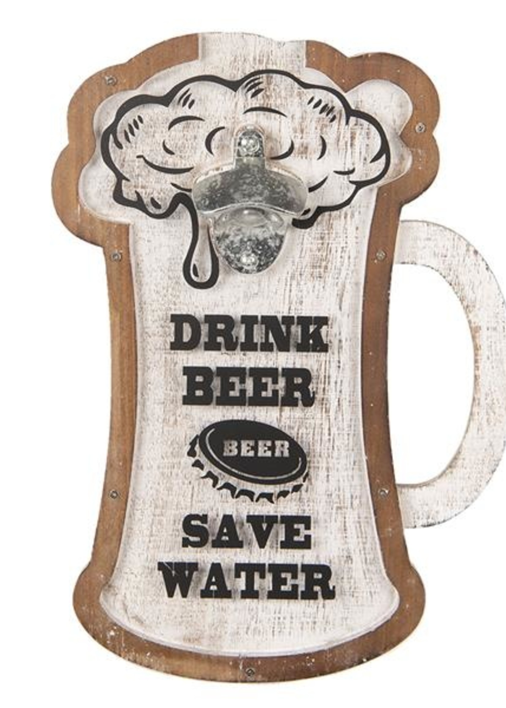 Clayre & Eef Ouvre-bouteilles 26*4*36 cm 64459