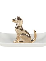 Clayre & Eef Assiette chien 11*8*6 cm 64533