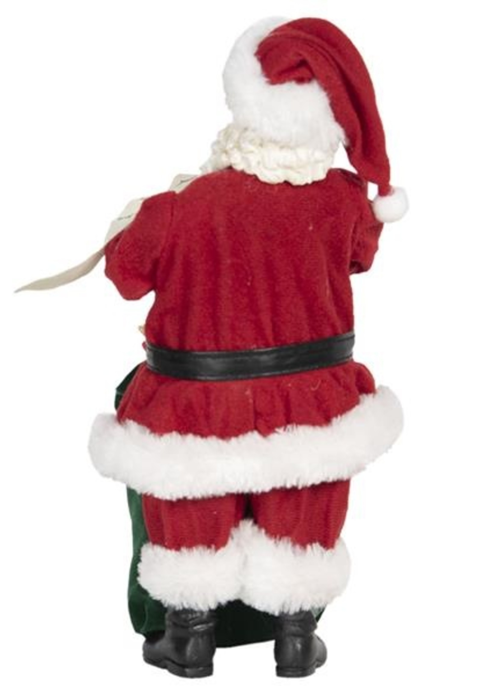 Clayre & Eef Décoration Père Noël 17*13*28 cm 64651