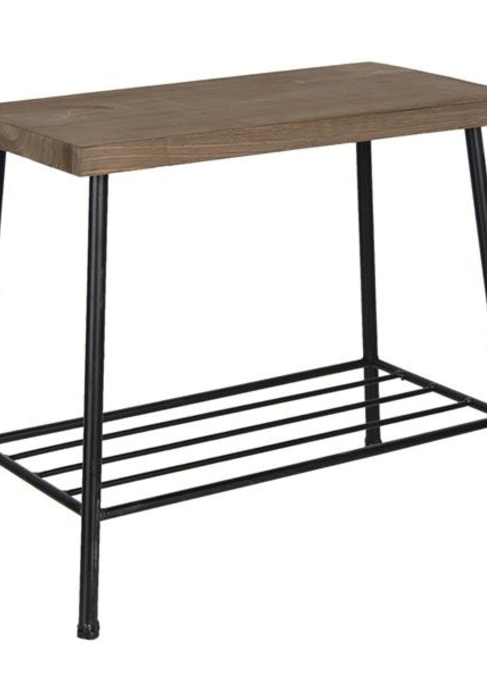 Clayre & Eef Bijzettafel 40*21*33 cm 64702