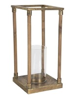Clayre & Eef Windlicht 20*20*42 cm 64725