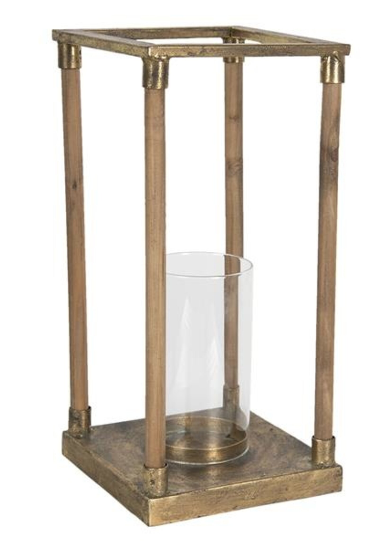 Clayre & Eef Lanterne 20*20*42 cm 64725