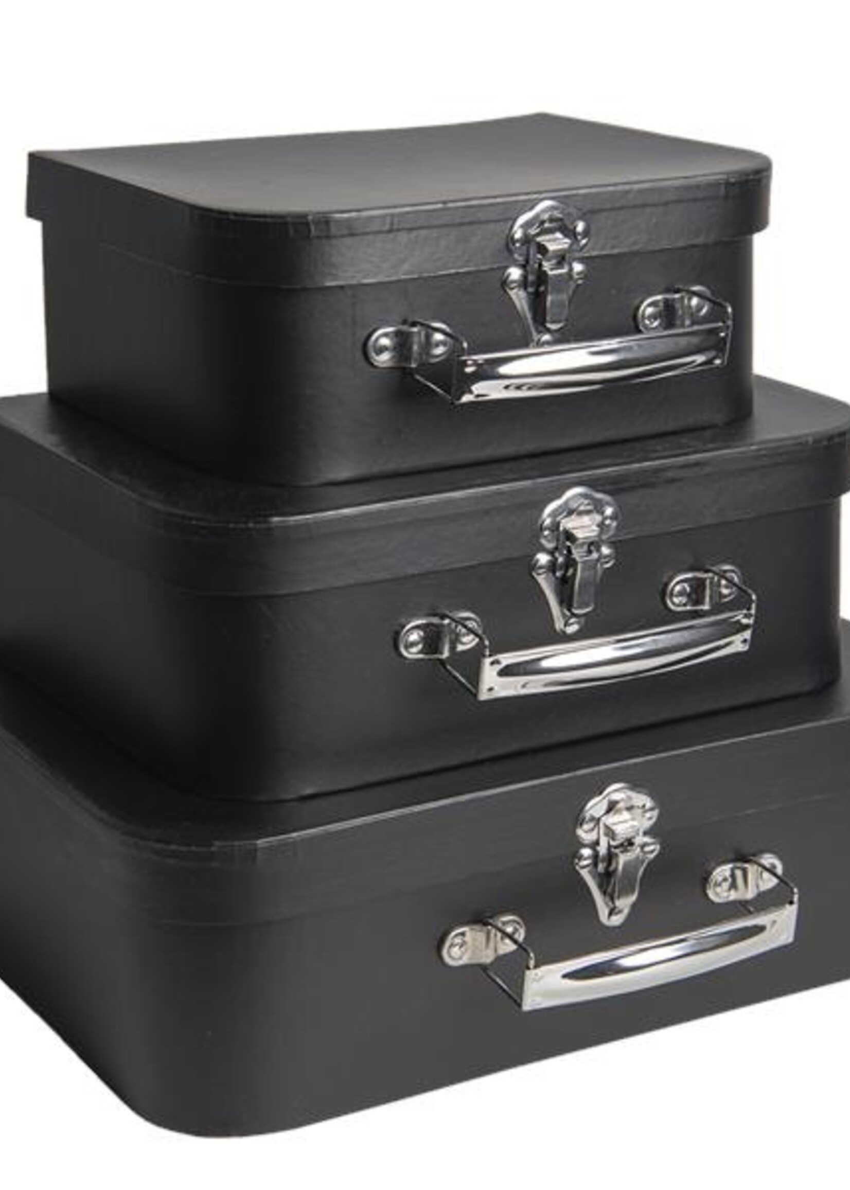 Clayre & Eef Décoration valise (3) 30*21*9/25*18*9/20*16*8 cm 64744
