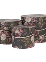 Clayre & Eef Hoedendoos (3) Ø 23*19 / Ø 20*17 / Ø 17*14 cm 64747