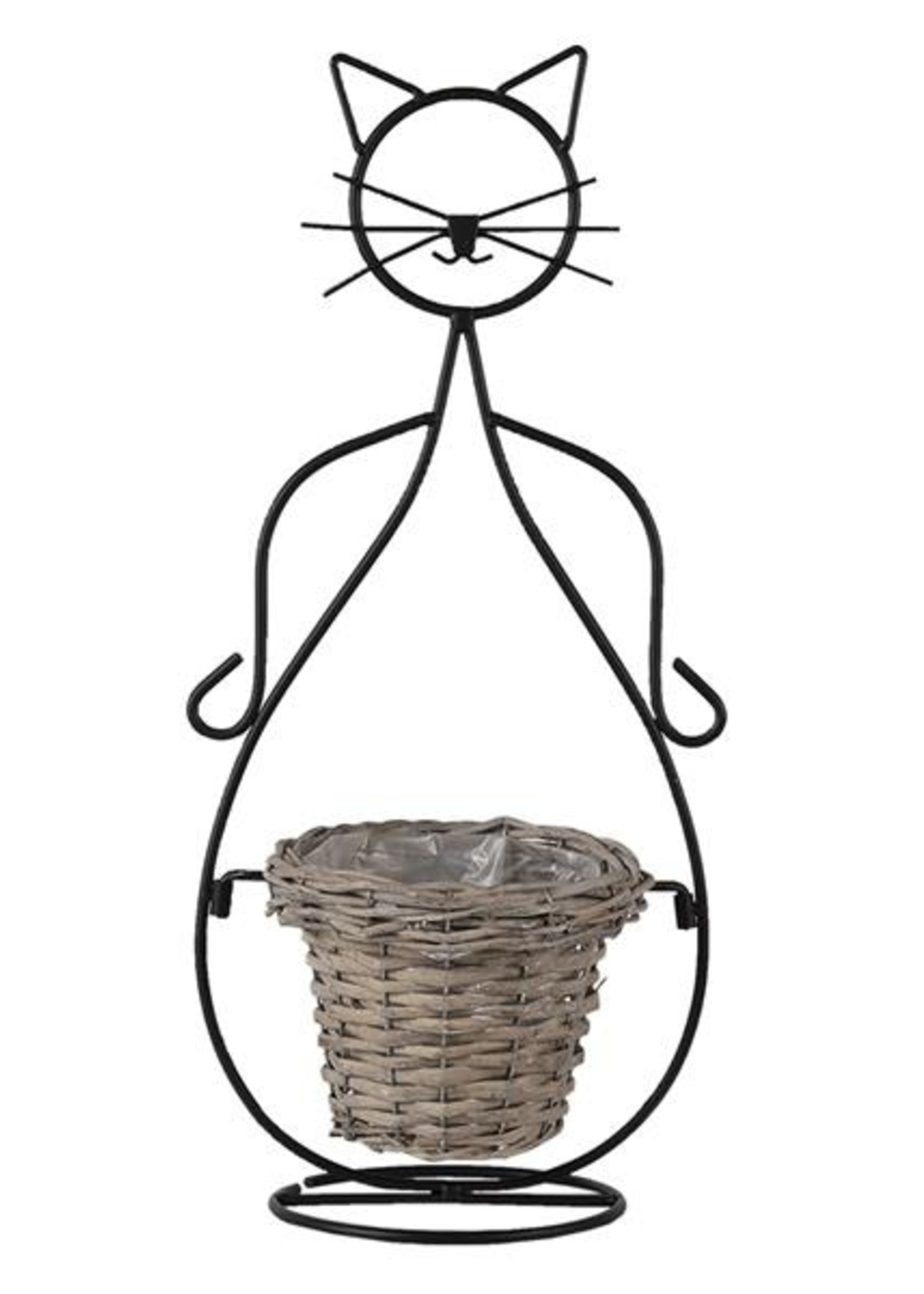 Clayre & Eef Pot de fleur 24*17*51 cm 64761