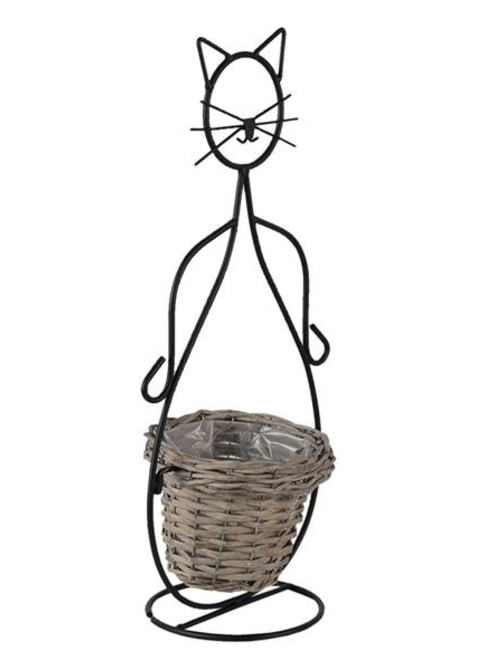 Clayre & Eef Bloempot 24*17*51 cm 64761