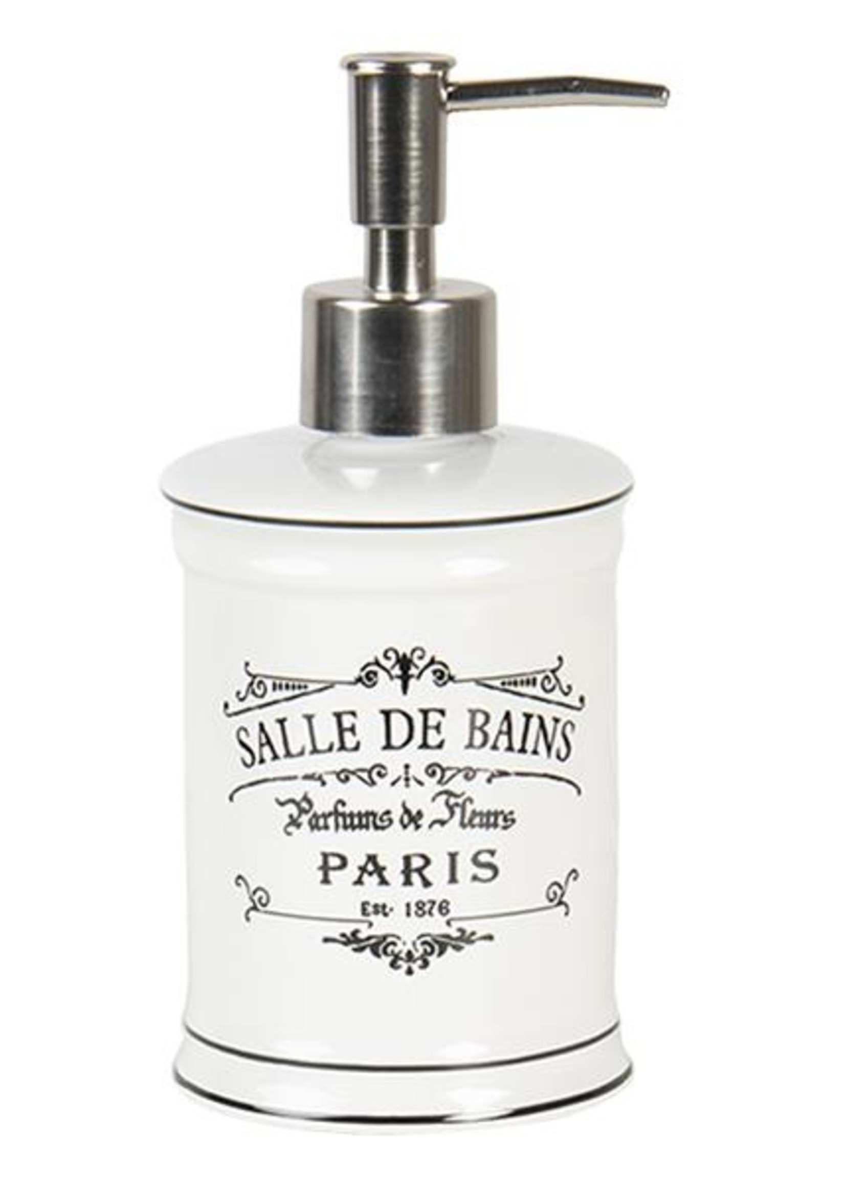 Clayre & Eef Set de bain (4) 15*11*3 cm/8*8*19 cm/8*8*13 cm/8*8*12 cm 64776