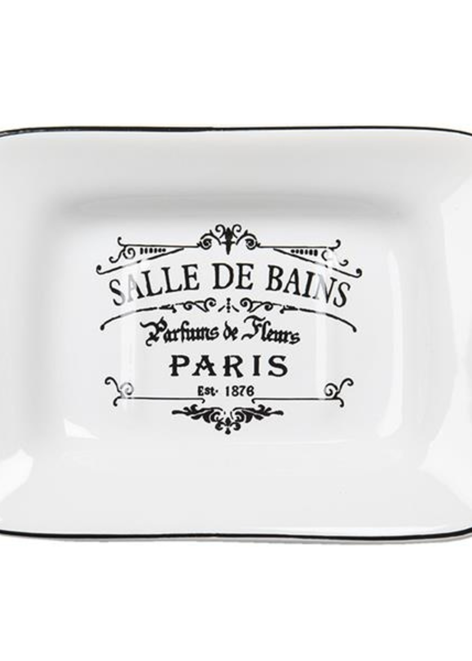 Clayre & Eef Badkamerset (4) 15*11*3 cm/8*8*19 cm/8*8*13 cm/8*8*12 cm 64776