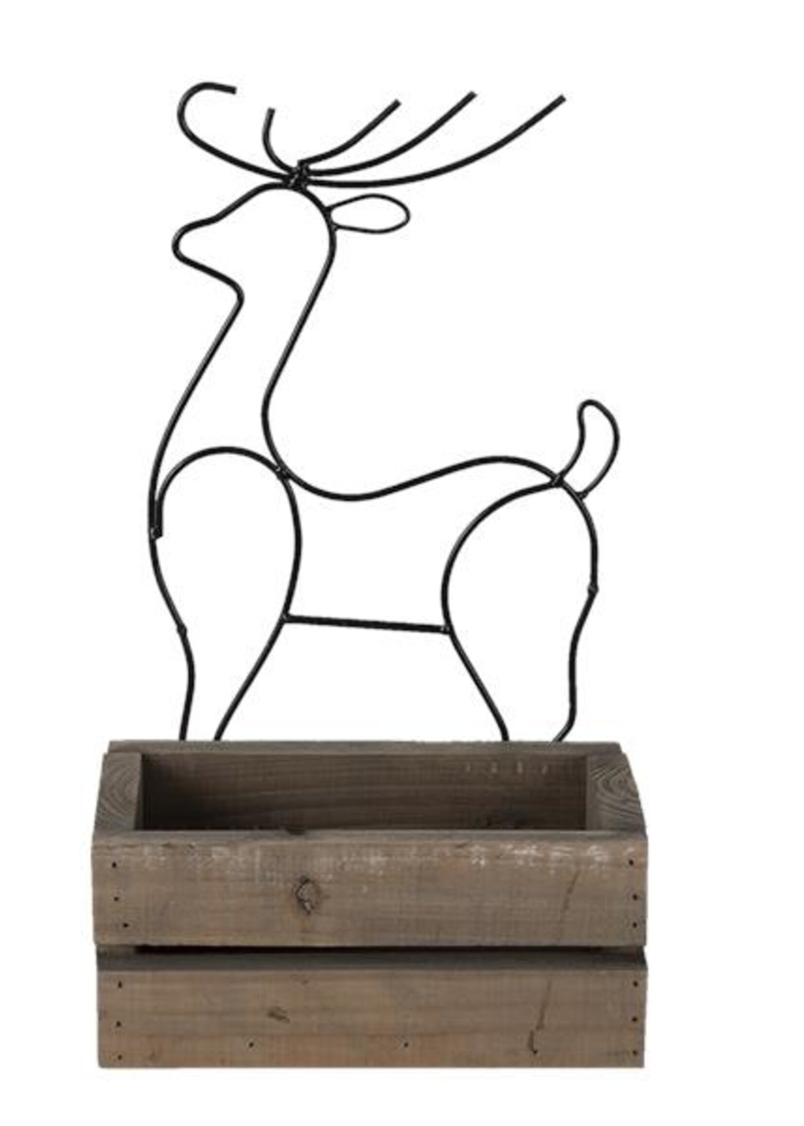 Clayre & Eef Planthouder 23*13*10/40 cm 64819