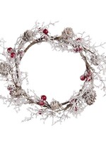 Clayre & Eef Décoration couronne Ø 22 cm 64822