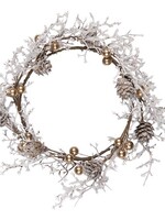 Clayre & Eef Décoration couronne Ø 22 cm 64823