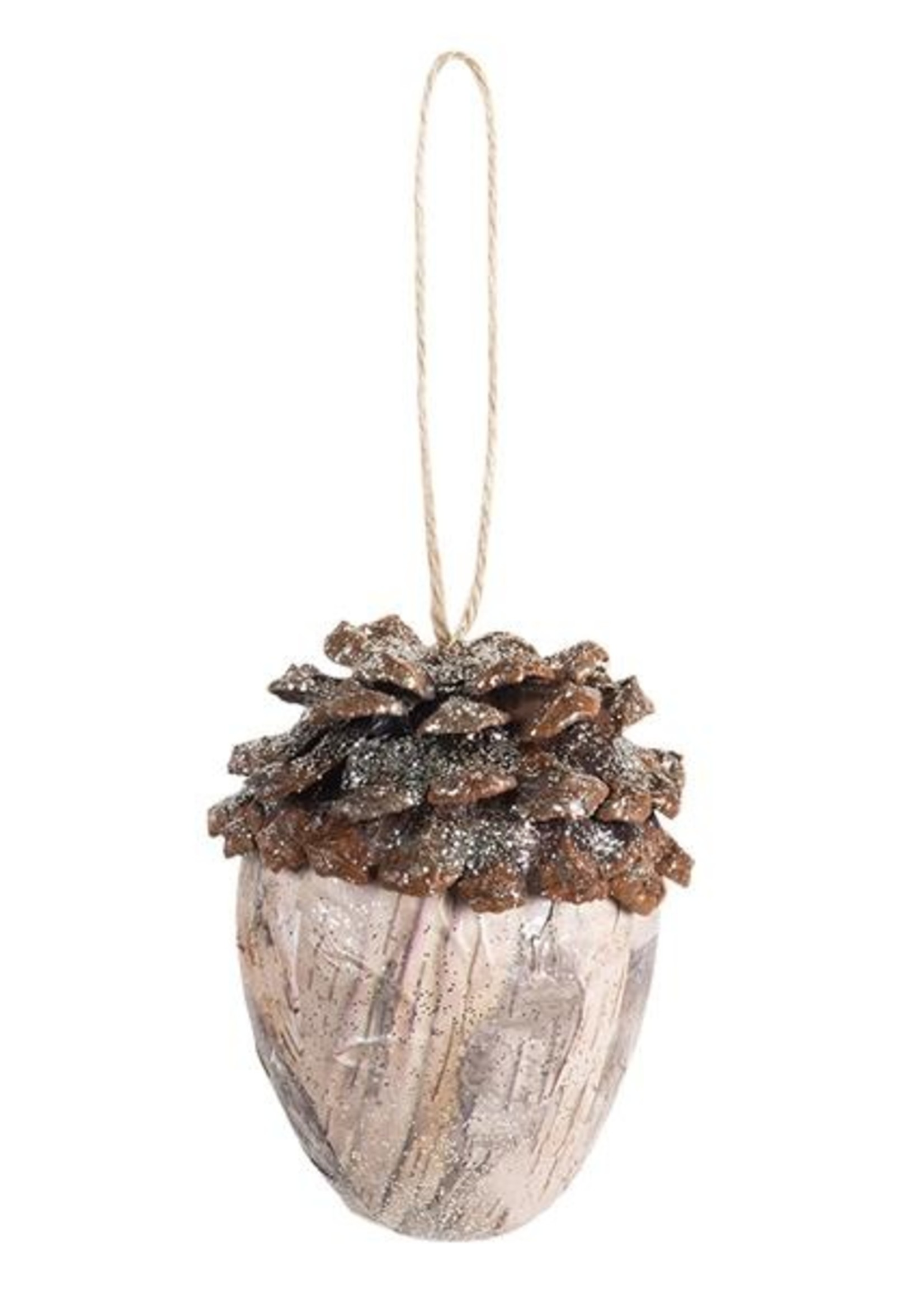 Clayre & Eef Décoration gland pendentif Ø 8*10 cm 64832