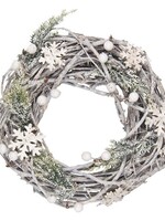 Clayre & Eef Decoratie krans Ø 26*8 cm 64834