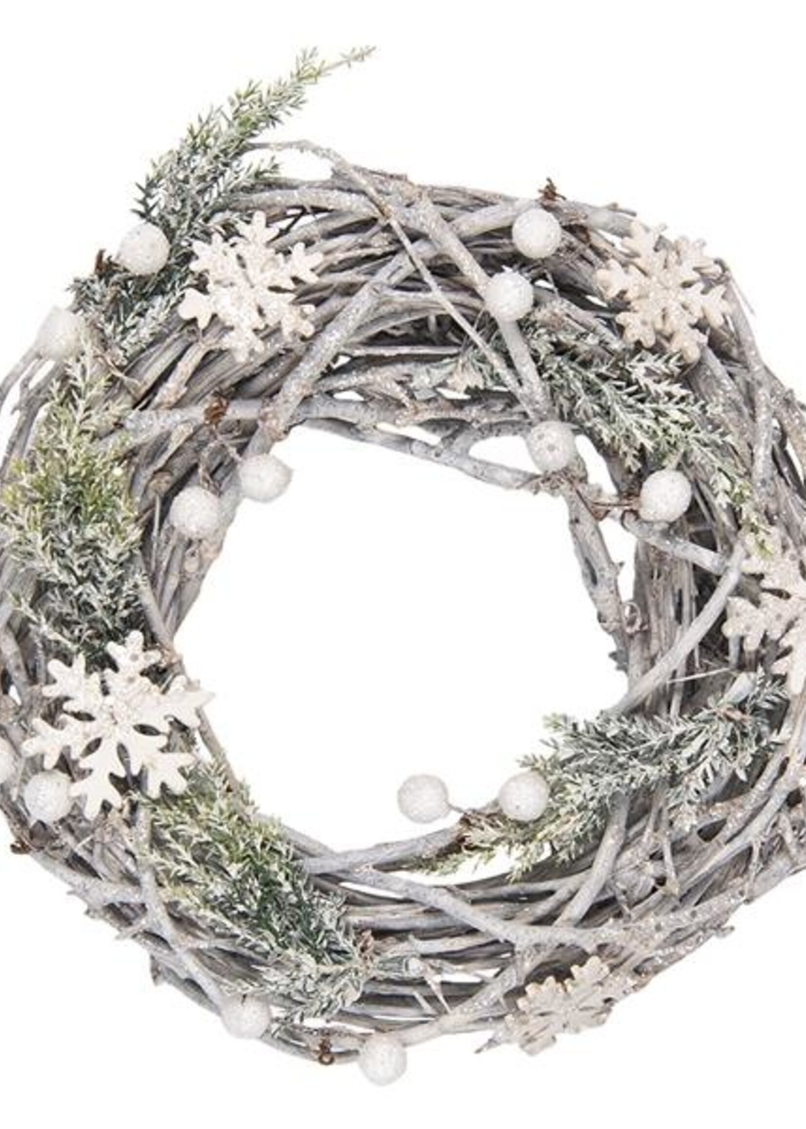 Clayre & Eef Décoration couronne Ø 26*8 cm 64834