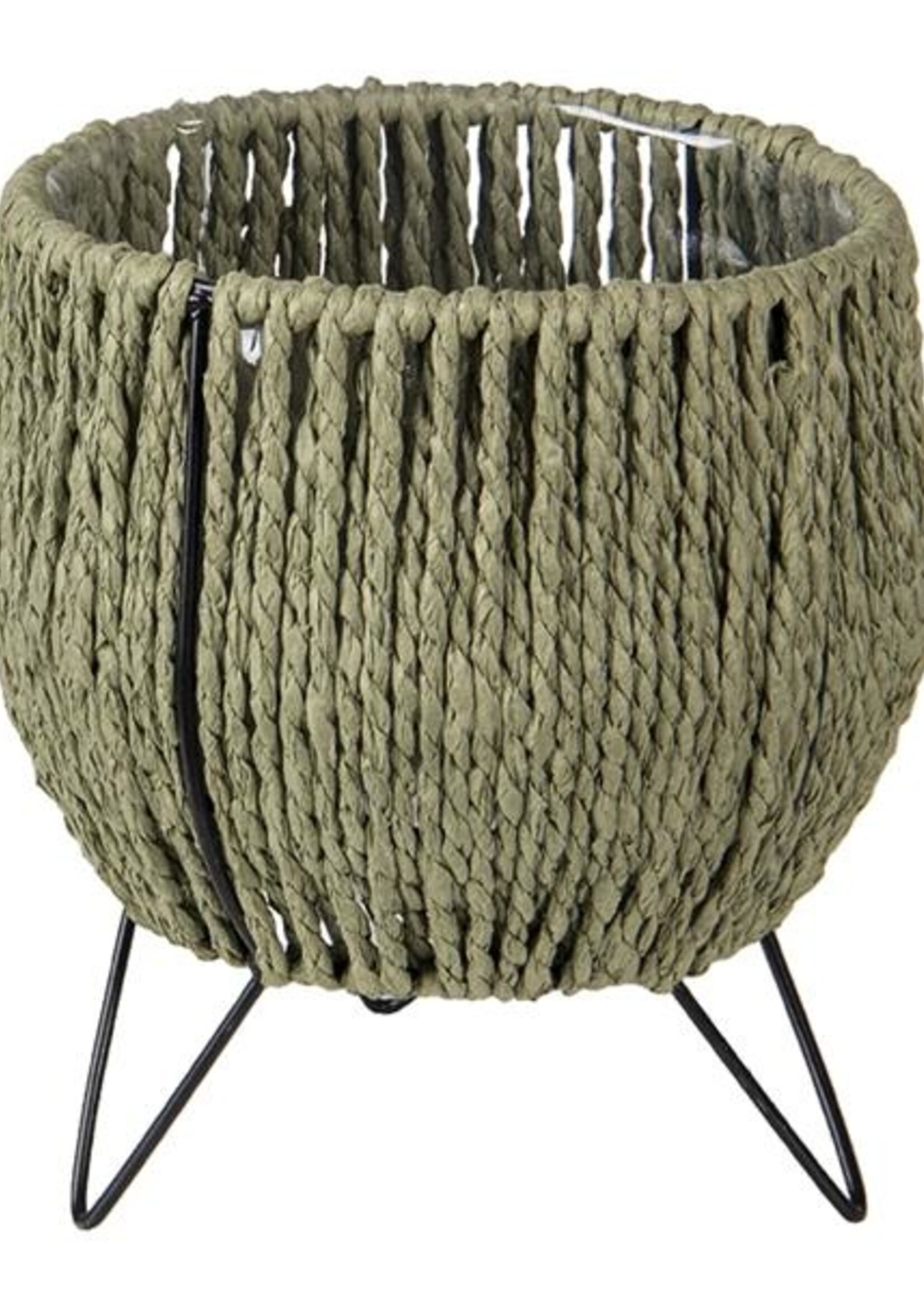 Clayre & Eef Porte plantes Ø 16*18 cm 64847