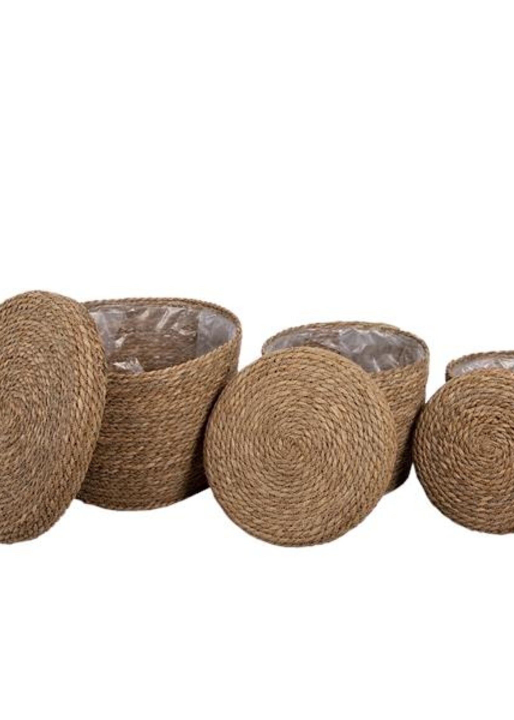 Clayre & Eef Panier (3) Ø 37*27 / Ø 30*24 / Ø 23*20 cm 64852