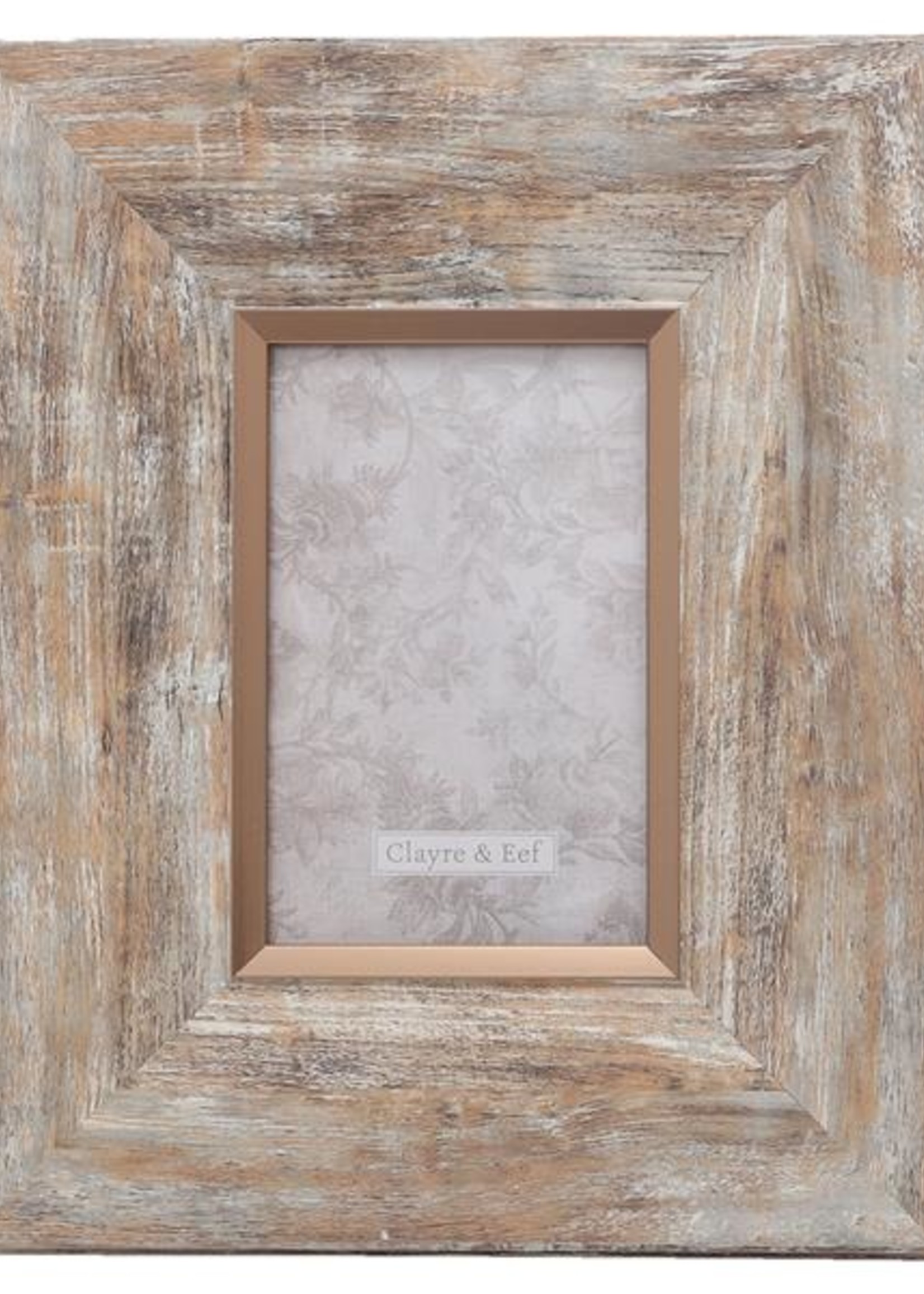 Clayre & Eef Fotolijst 23*2*28 cm / 10*15 cm 2F0617S