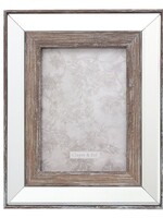 Clayre & Eef Fotolijst 22*2*27 cm / 13*18 cm 2F0621M