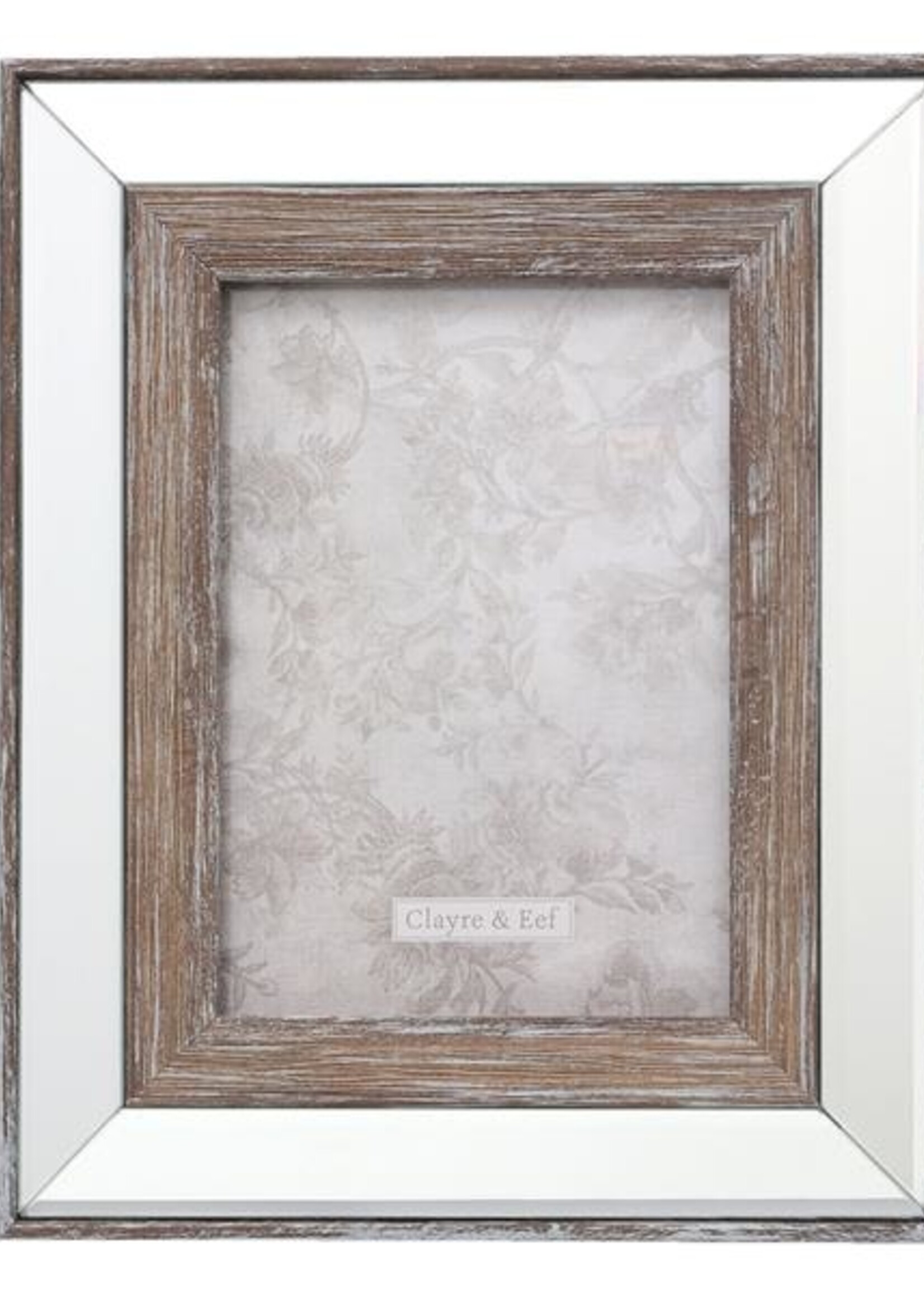 Clayre & Eef Fotolijst 22*2*27 cm / 13*18 cm 2F0621M