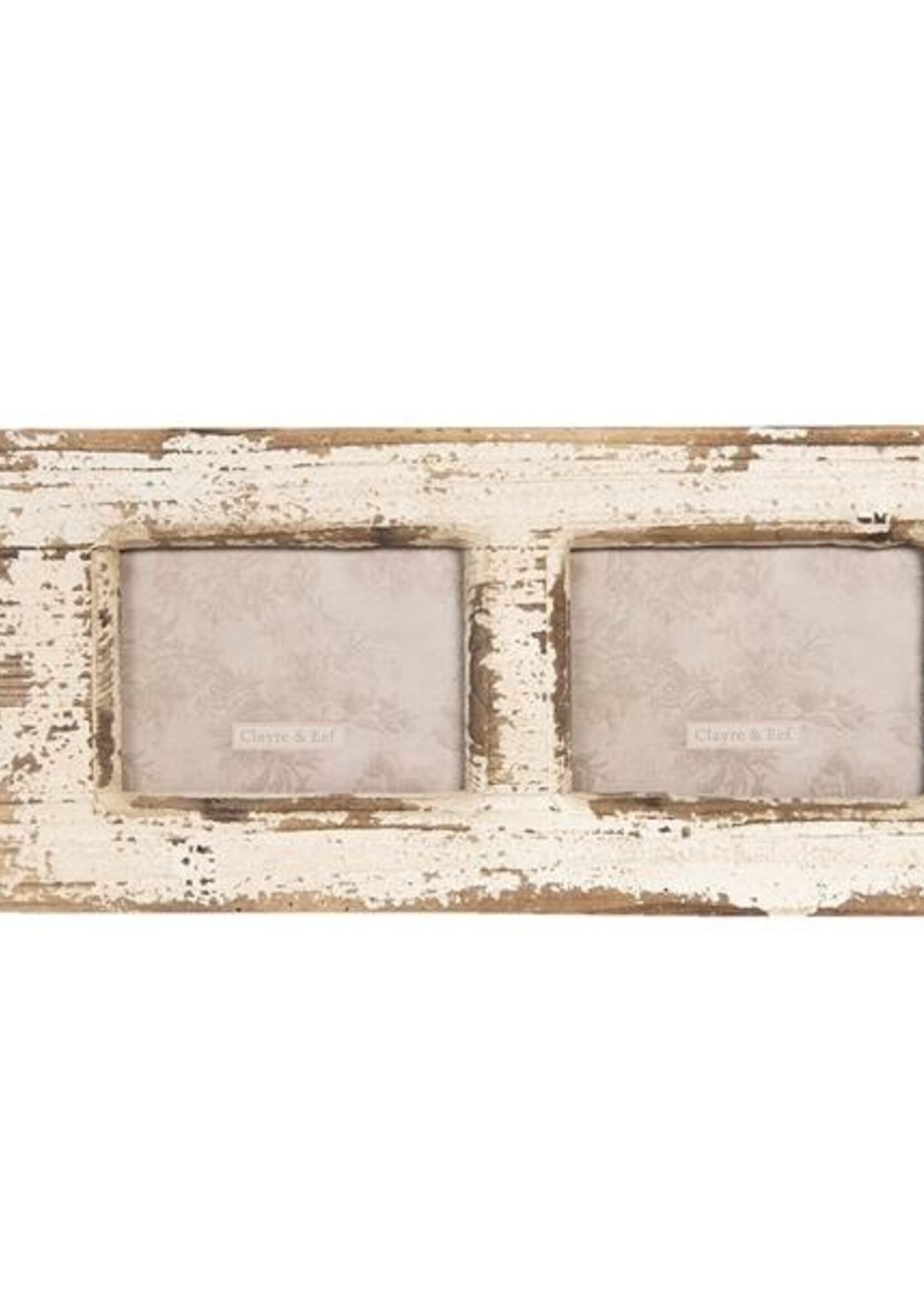 Clayre & Eef Fotolijst 56*2*23 cm / 13*18 cm (2) 2F0633