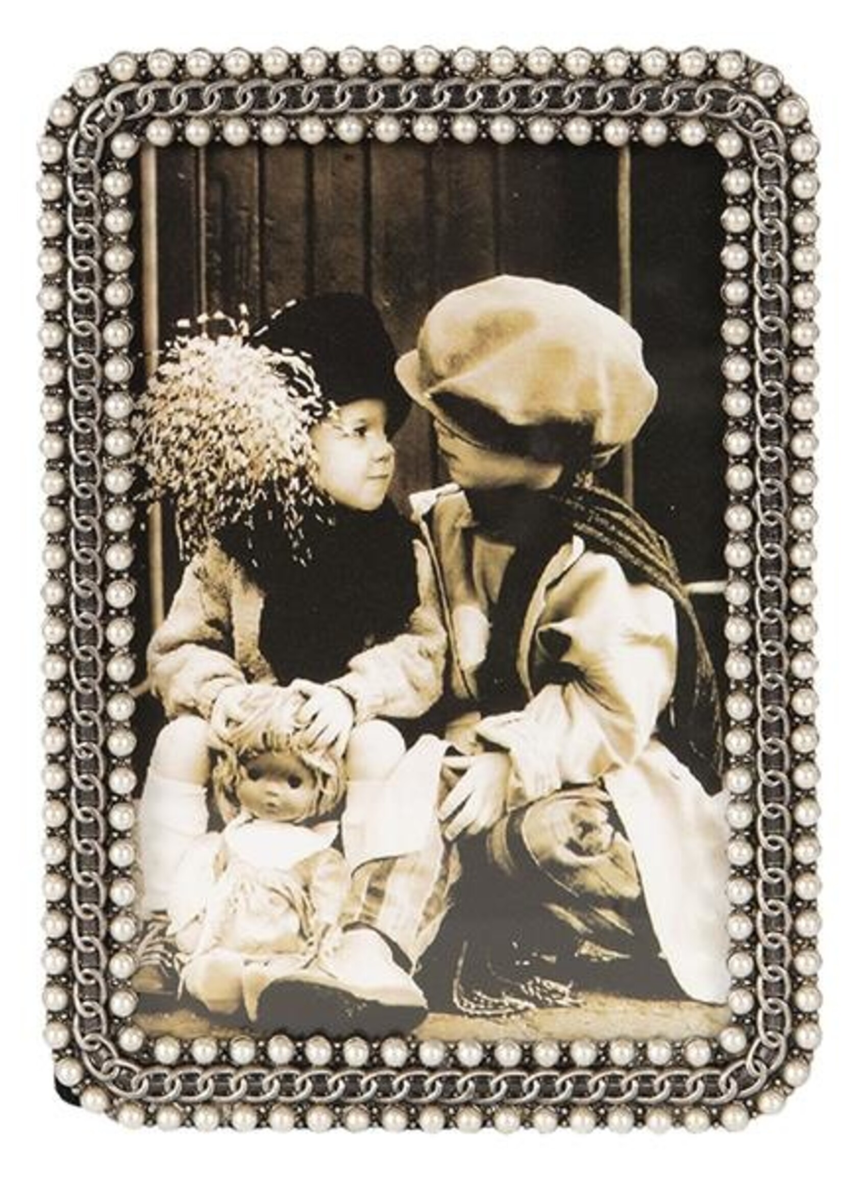 Clayre & Eef Cadre photo 17*2*12 cm / 10*15 cm 2F0647