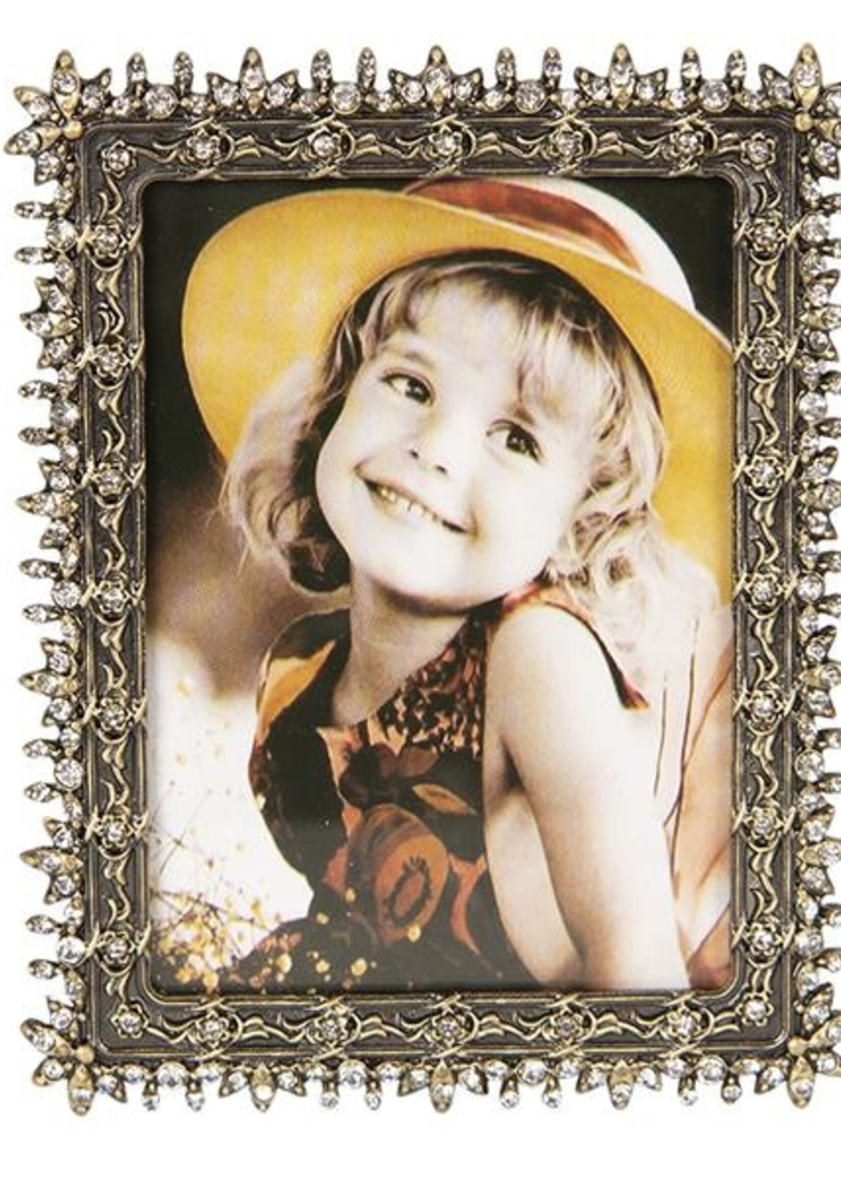 Clayre & Eef Fotolijst 10*2*13 cm / 8*10 cm 2F0653