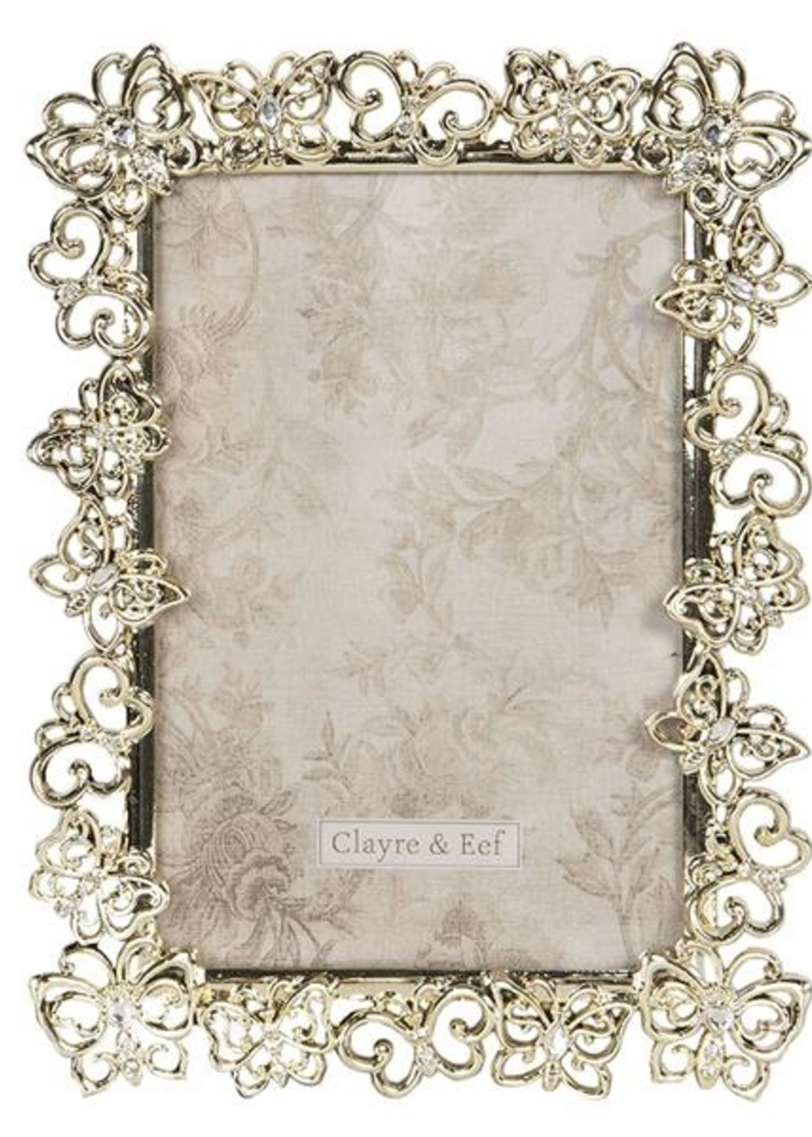 Clayre & Eef Cadre photo 14*2*19 cm / 10*15 cm 2F0657