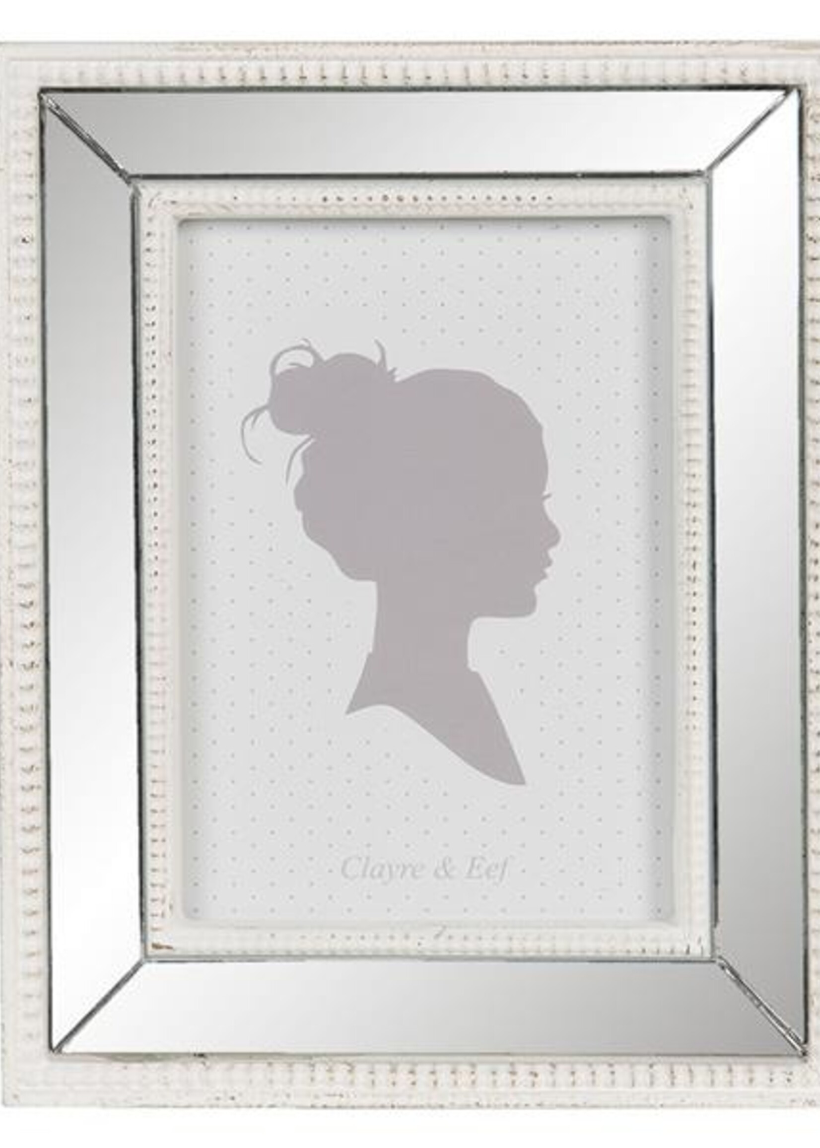 Clayre & Eef Fotolijst 17*2*22 cm / 13*18 cm 2F0780