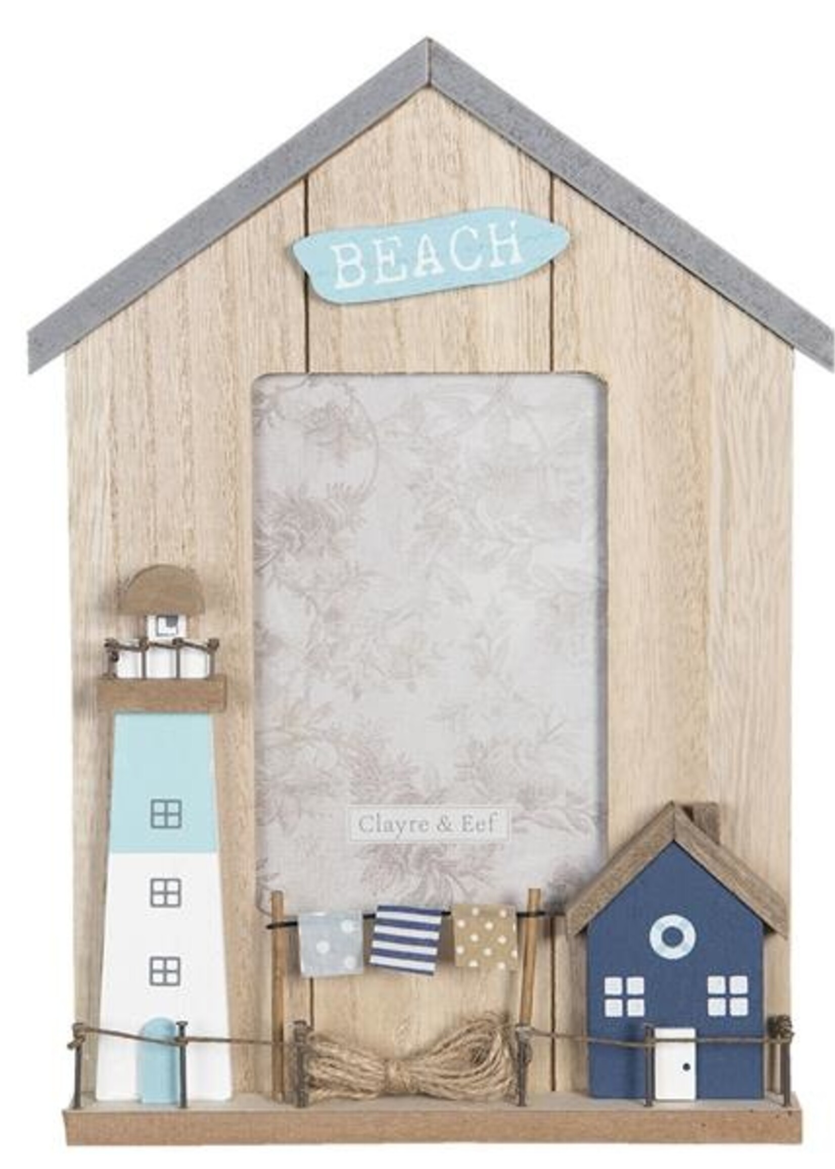 Clayre & Eef Cadre photo 20*2*28 cm / 10*15 cm 2F0781